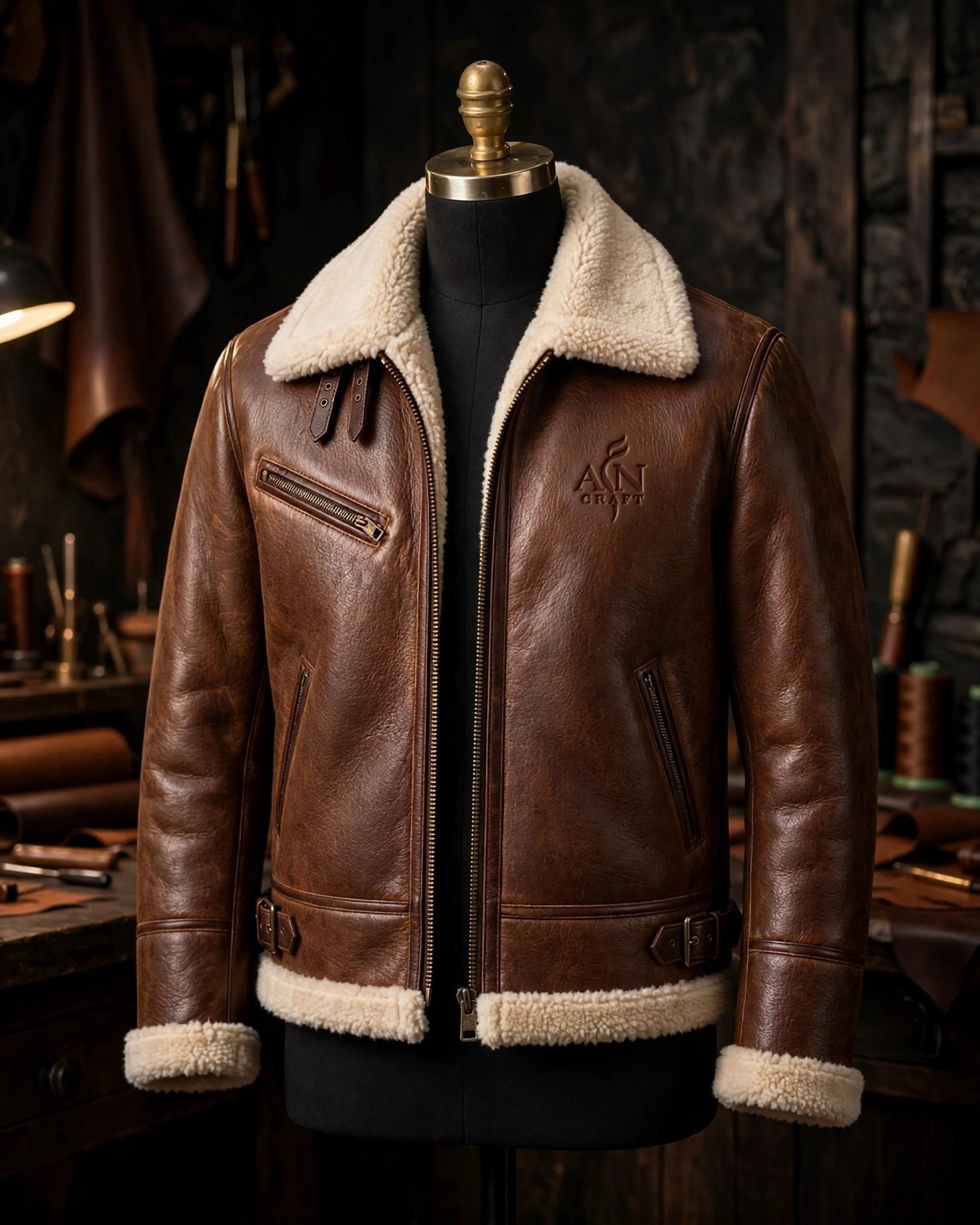 Leather jackets by AعN CRAFT